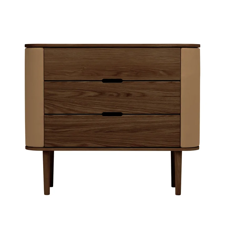 Umage - Treasures Chest of drawers, dark oak / sugar brown