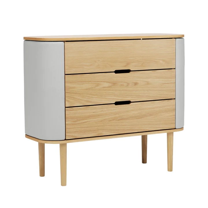 Umage - Treasures Chest of drawers, natural oak / sterling