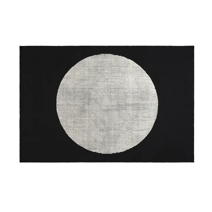 Tom Dixon - Disc carpet, 200 x 300 cm, black