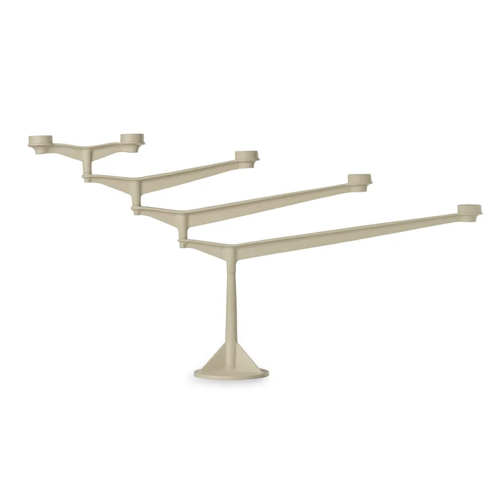 Tom Dixon - Spin Table candle holder, putty