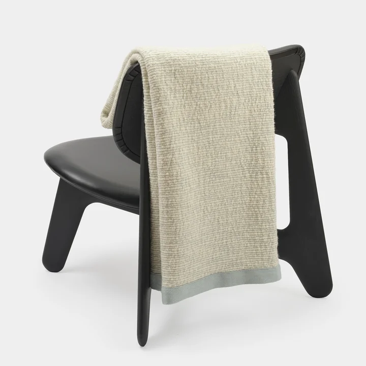 Tom Dixon - Thread blanket, 140 x 180 cm, blue / white