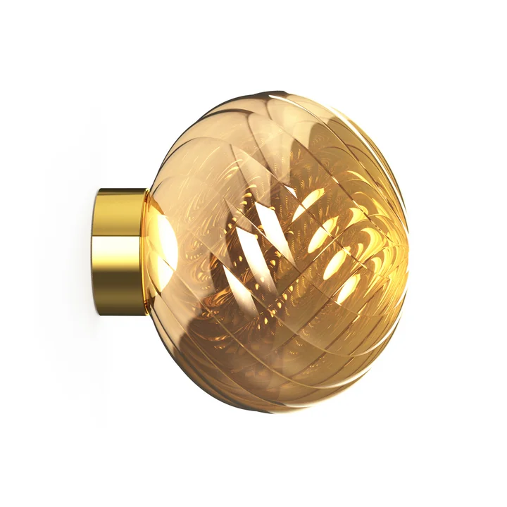 Tom Dixon - Whirl LED wall light / ceiling light, gold