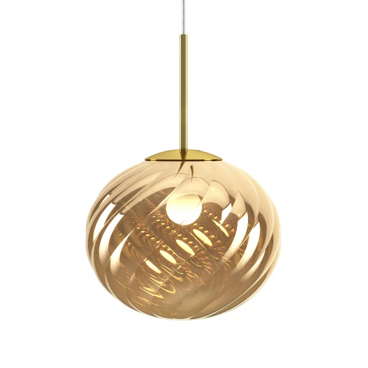 Tom Dixon - Whirl pendant light, Ø 30 cm, gold