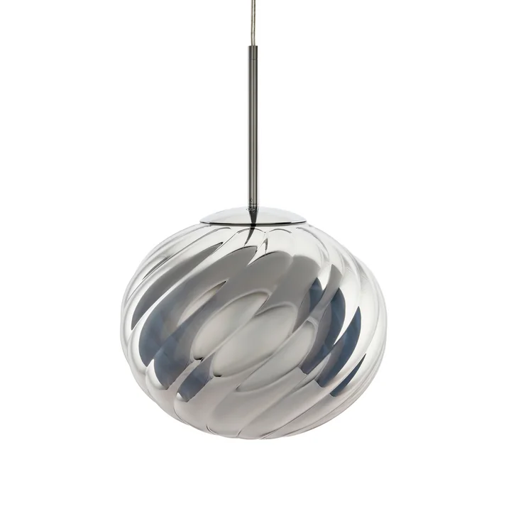 Tom Dixon - Whirl pendant light, Ø 30 cm, silver