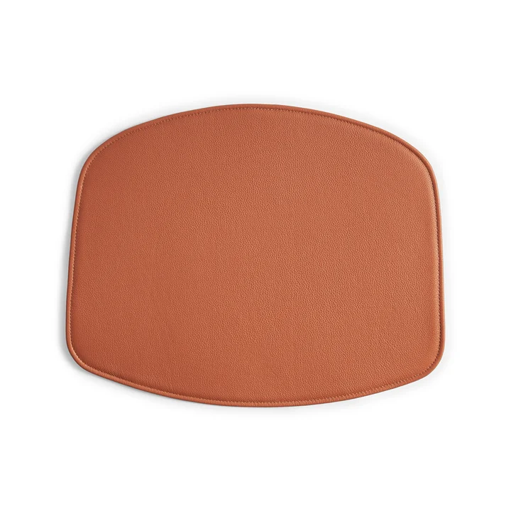 HAY - Seat cushion for AAC chair without armrests, cognac (Scozia)