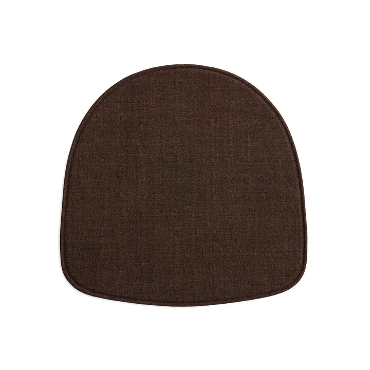 HAY - Seat cushion for AAC chair with armrest, brown (Remix 356)