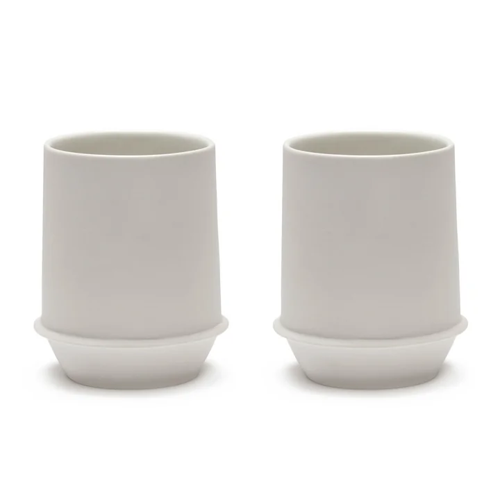 Serax - Dune Mug by Kelly Wearstler, alabaster / white (set of 2)