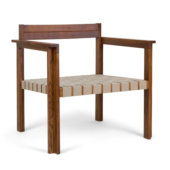 Frama - Symmetry armchair, ash honey / oat