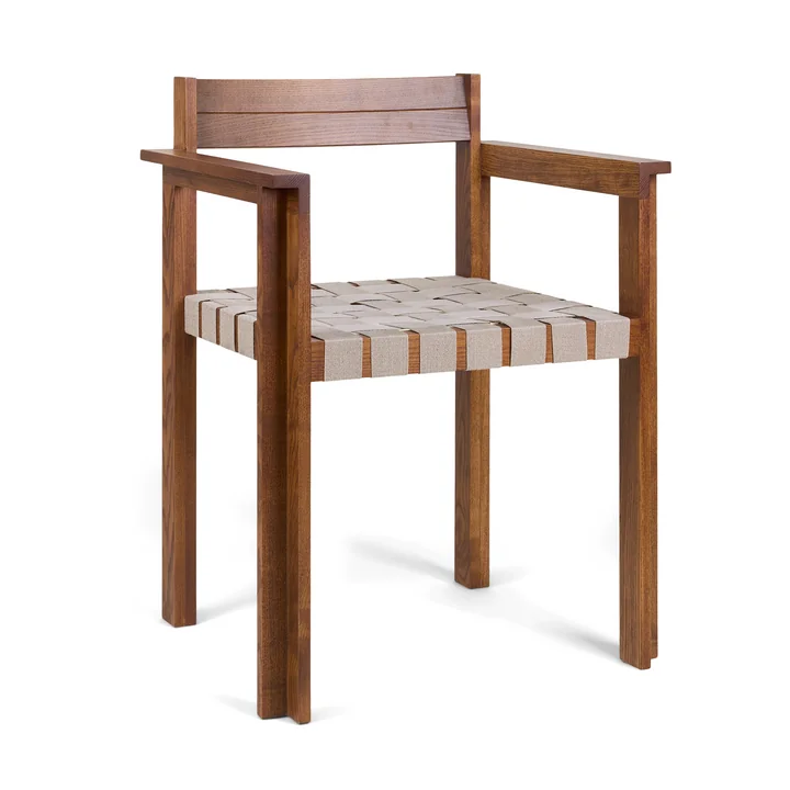 Frama - Symmetry armchair, ash honey / oat