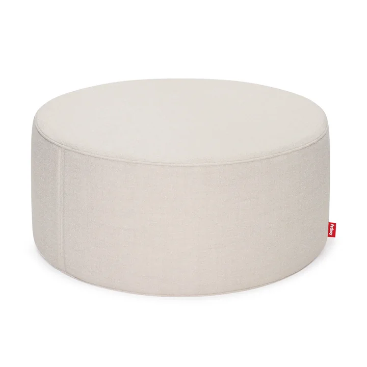 Fatboy - Pfffh stool, cream (bouclé fabric)
