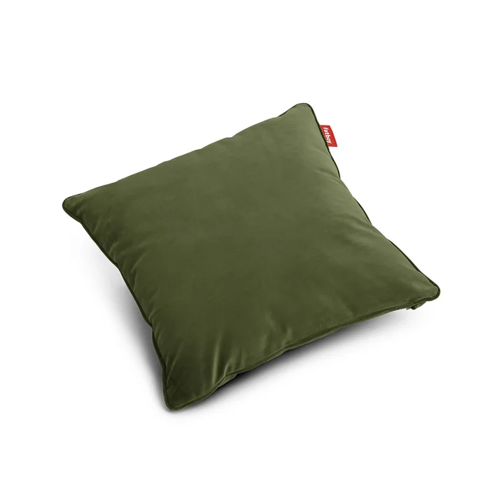 Fatboy - Square Cushion Velvet recycled , deep green