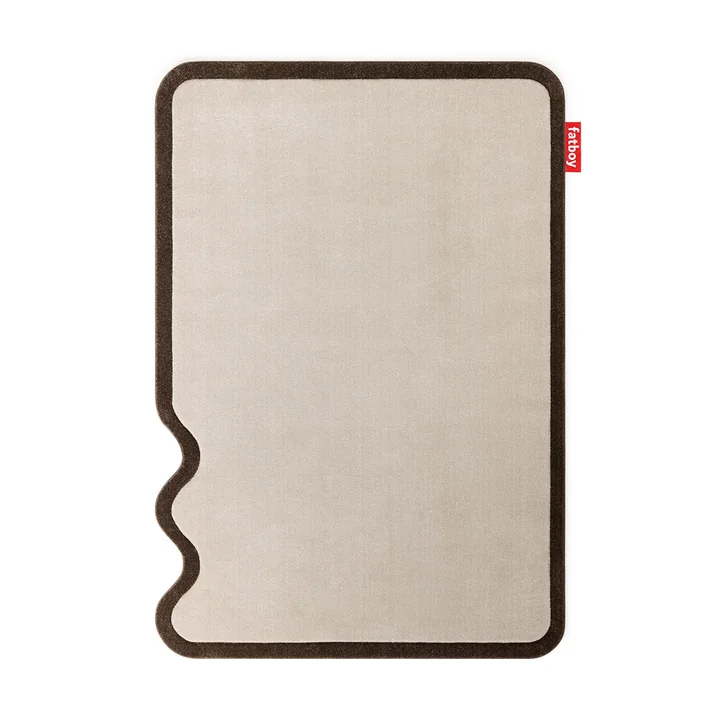 Fatboy - Grand Not Straight rug, cream brown, 290 x 200 cm