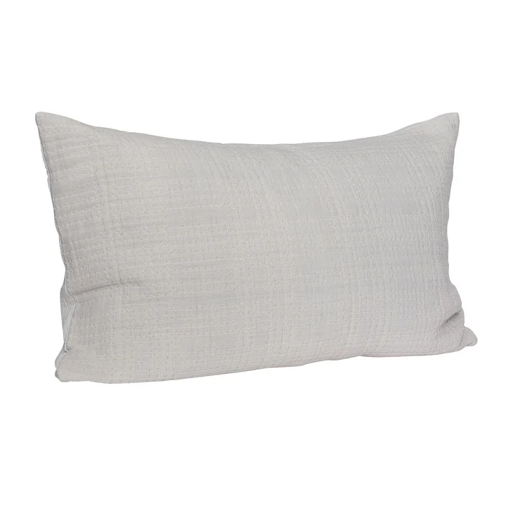 Hübsch Interior - Haikei cushion, 50 x 80 cm, light gray