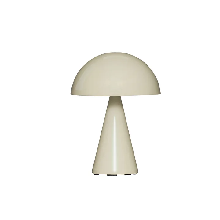 Hübsch Interior - Mush rechargeable table lamp, mini, sand