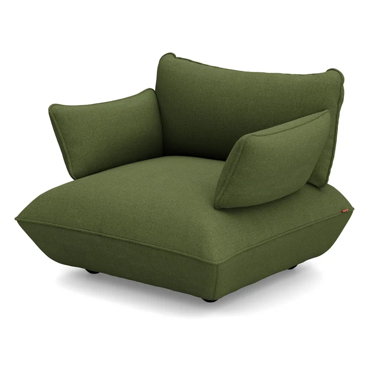 Fatboy - Sumo Armchair, leaf green (bouclé)