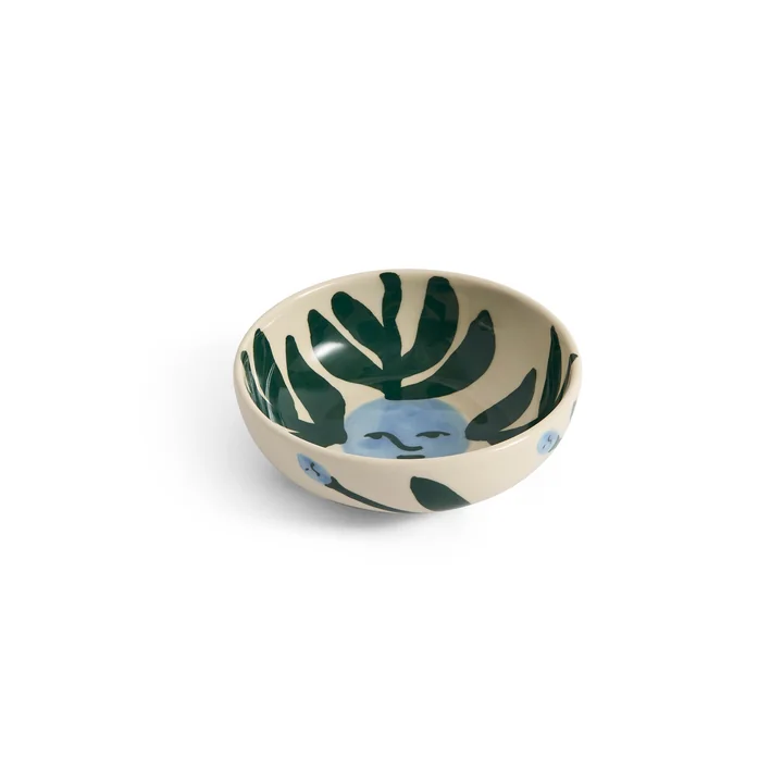 HAY - La Pittura Bowl Ø 12 cm, moon face vine