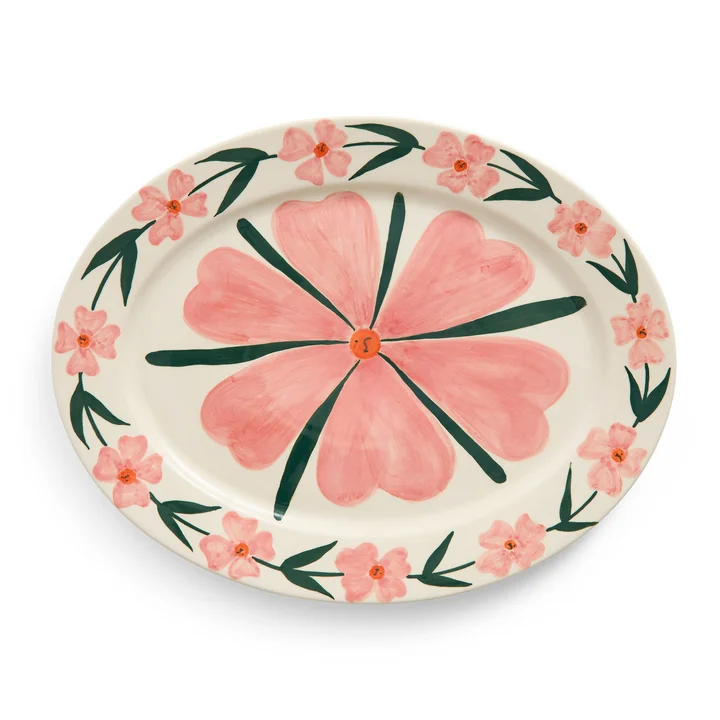 HAY - La Pittura Serving platter, oval, josephine