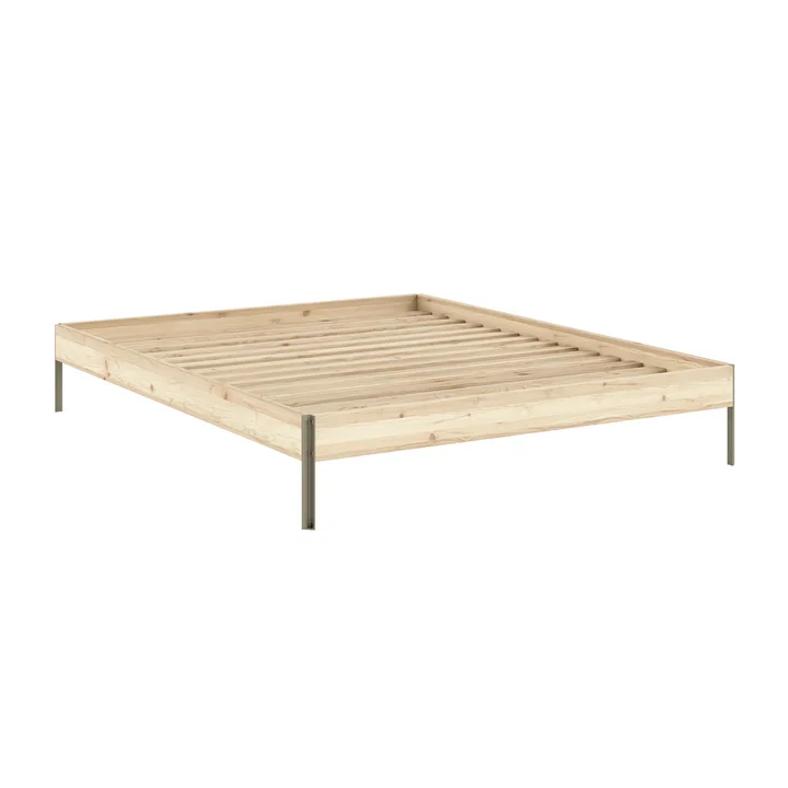 Karup Design - Core Bed 160 x 200 cm, pine / sage green