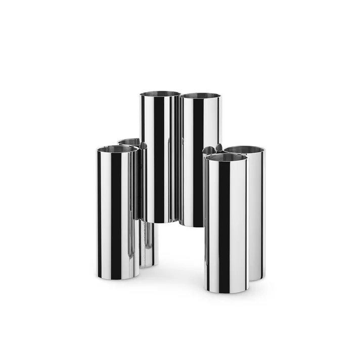 Alessi - Canale cutlery holder, polished stainless steel