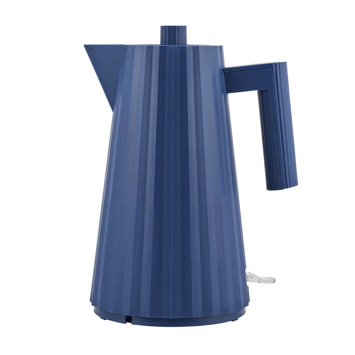 Alessi - Plissé kettle 1.7 l, blue