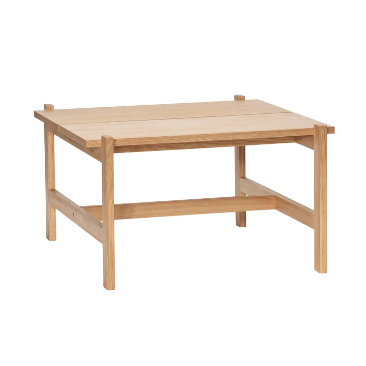 Hübsch Interior - Dash Coffee table, 80 x H 47 cm, natural oak