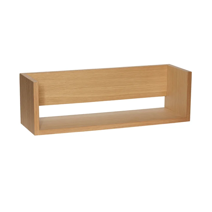 Hübsch Interior - Gap wall shelf, L 64 cm, natural oak