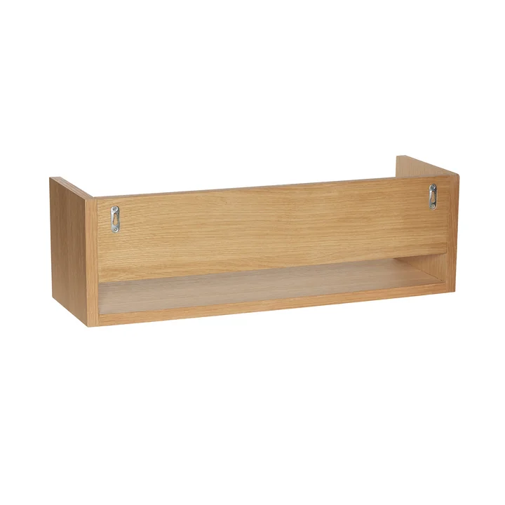 Hübsch Interior - Gap wall shelf, L 64 cm, natural oak