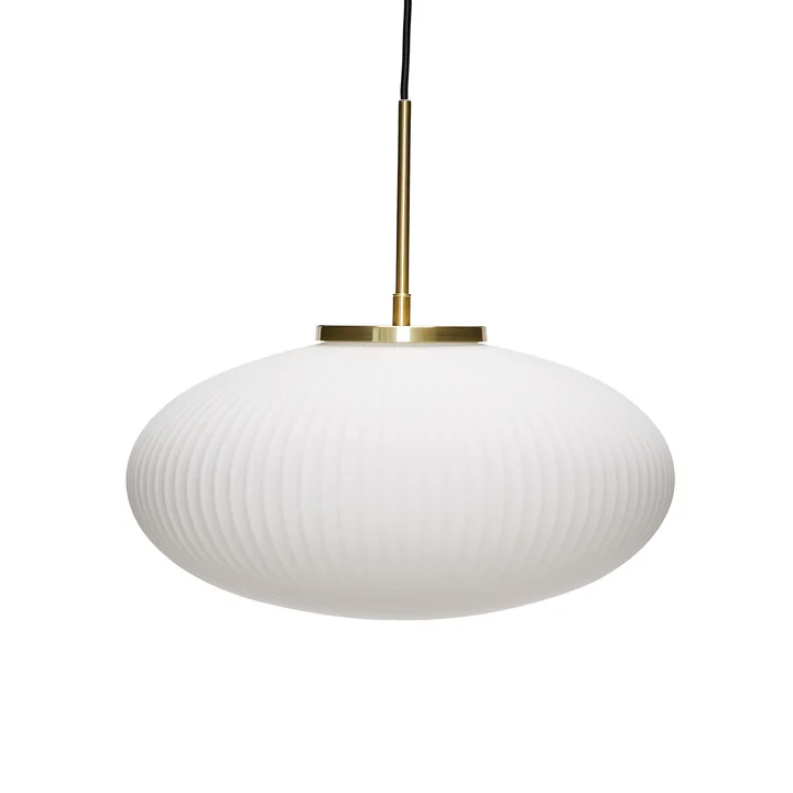 Hübsch Interior - Serene pendant light Ø 40 cm, white