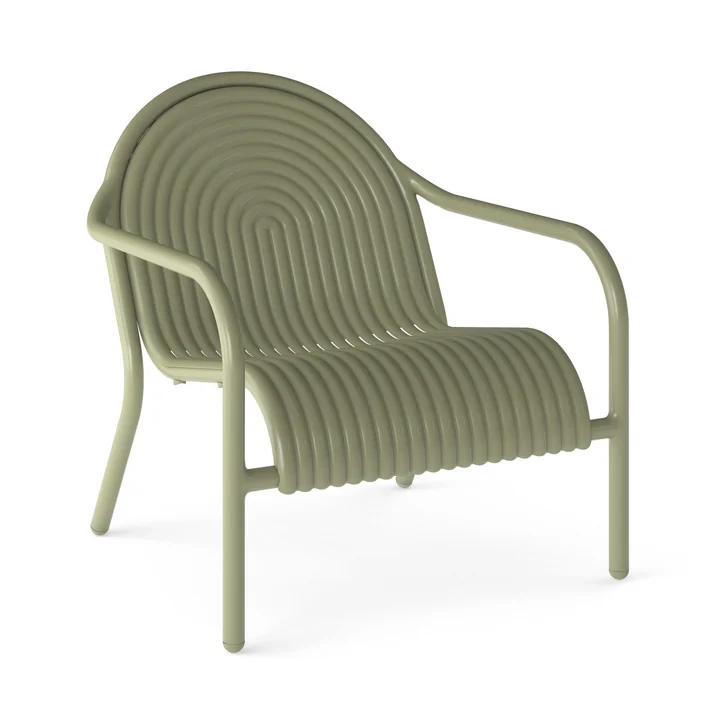 Tom Dixon - Groove Lounge Chair, moss green