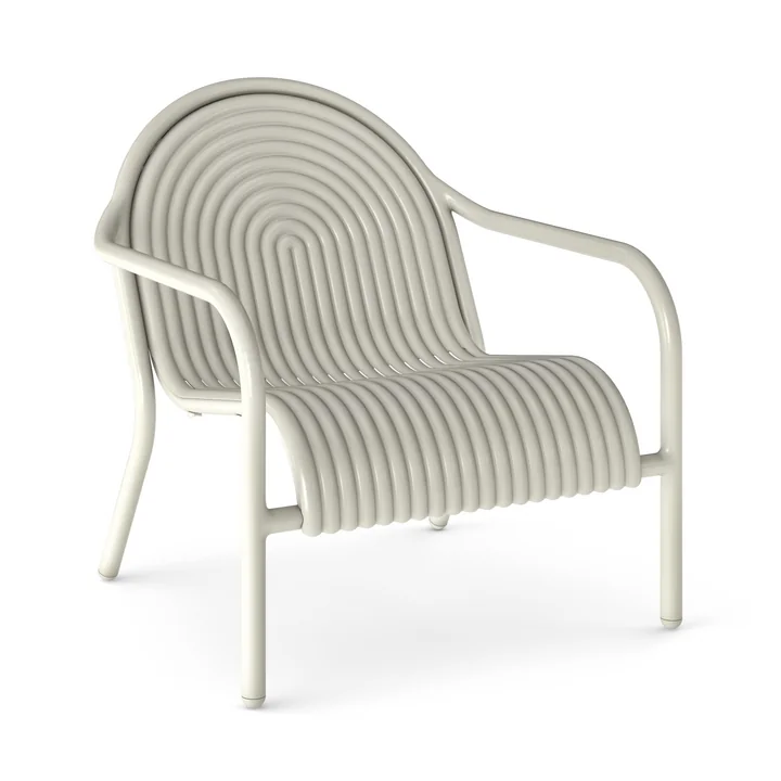 Tom Dixon - Groove Lounge Chair, putty