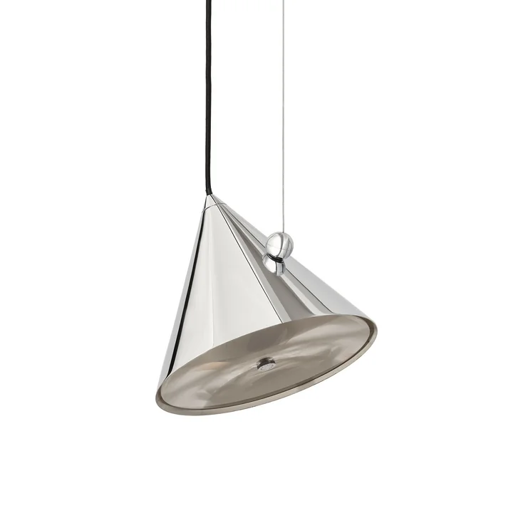 Tom Dixon - Pose LED pendant light, Ø 25 cm, silver