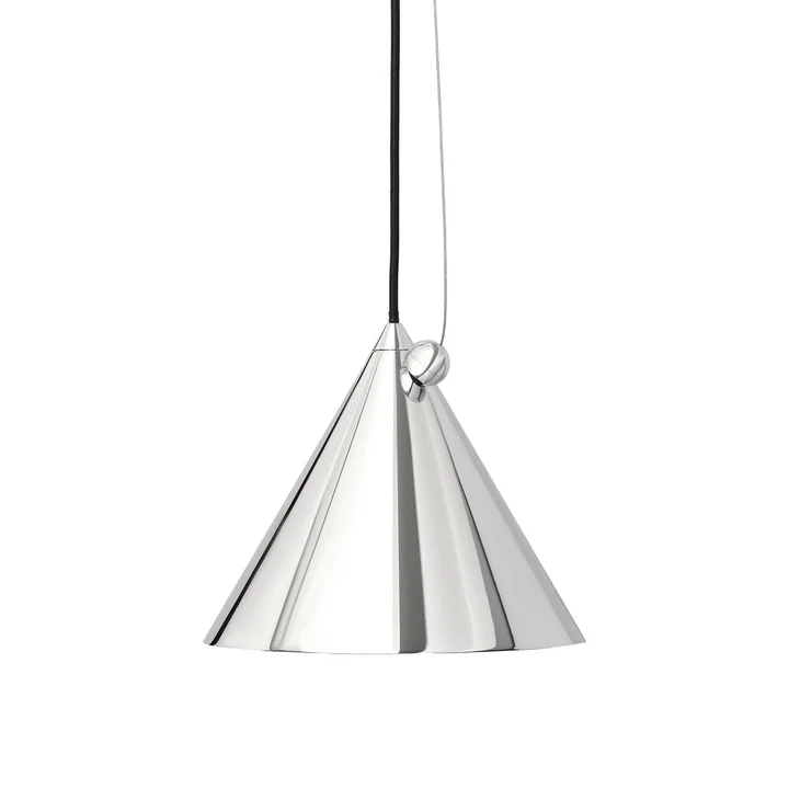 Tom Dixon - Pose LED pendant light, Ø 25 cm, silver