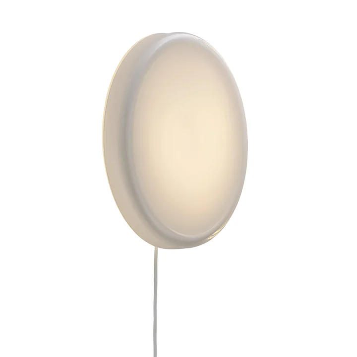 Muuto - Loop LED wall light / ceiling light, white (with cable)