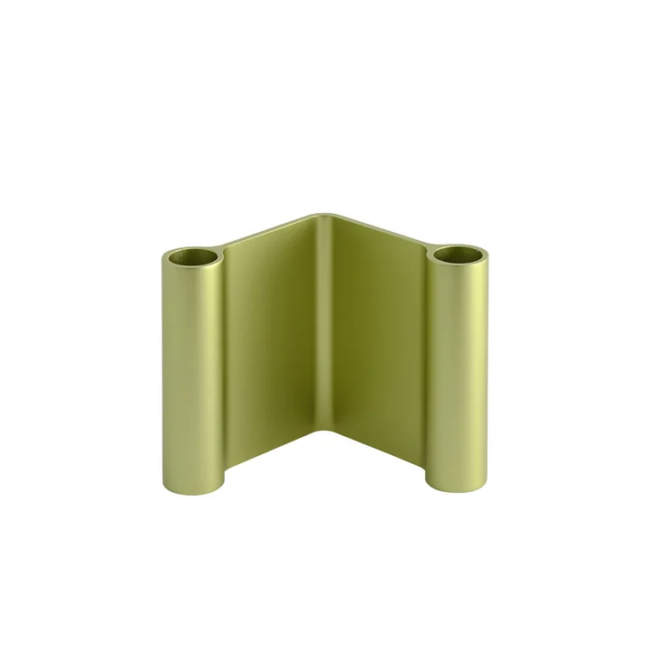 Muuto - Pair Candle holder, h 11 cm, green