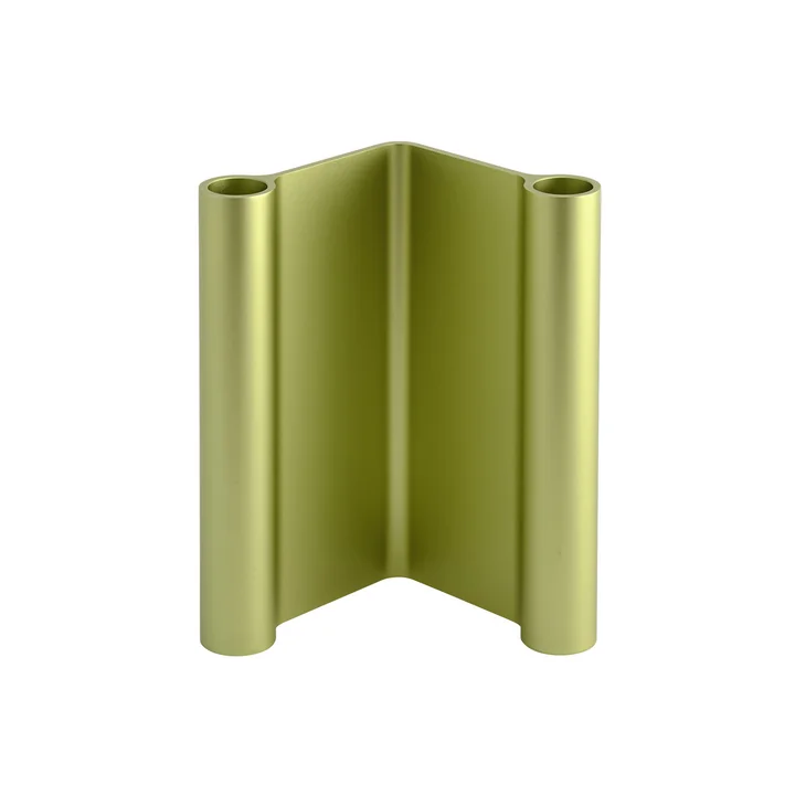 Muuto - Pair Candle holder, h 18 cm, green