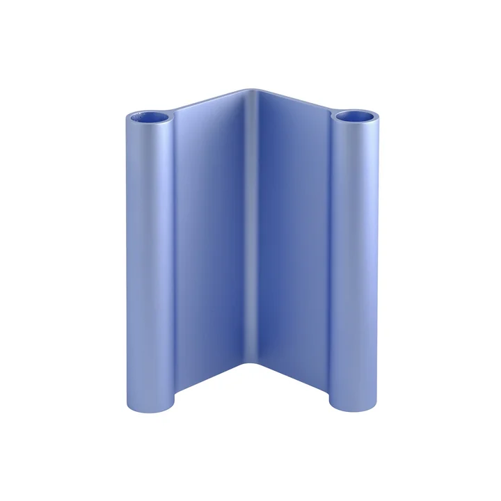 Muuto - Pair Candle holder, h 18 cm, light blue