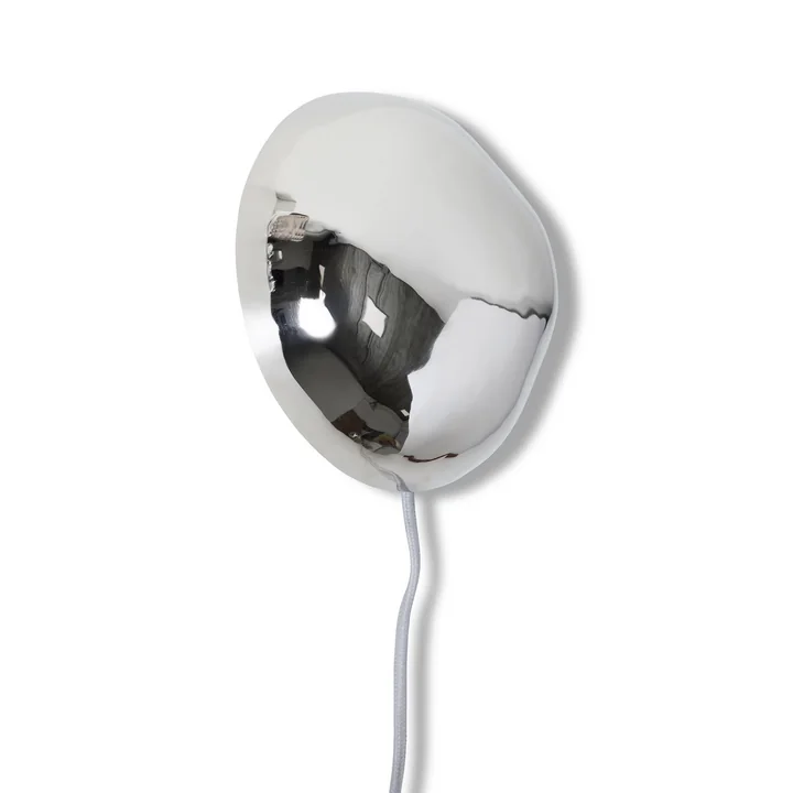HKliving - Orb Wall light, chrome