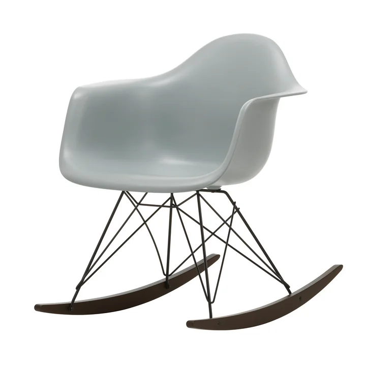 Vitra - Eames Plastic Armchair RAR RE, dark maple / basic dark / light gray