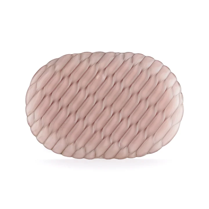 Kartell - x Liberty Jellies Family Tray, lichen / pink ( Moon Flower Graphic Impression )