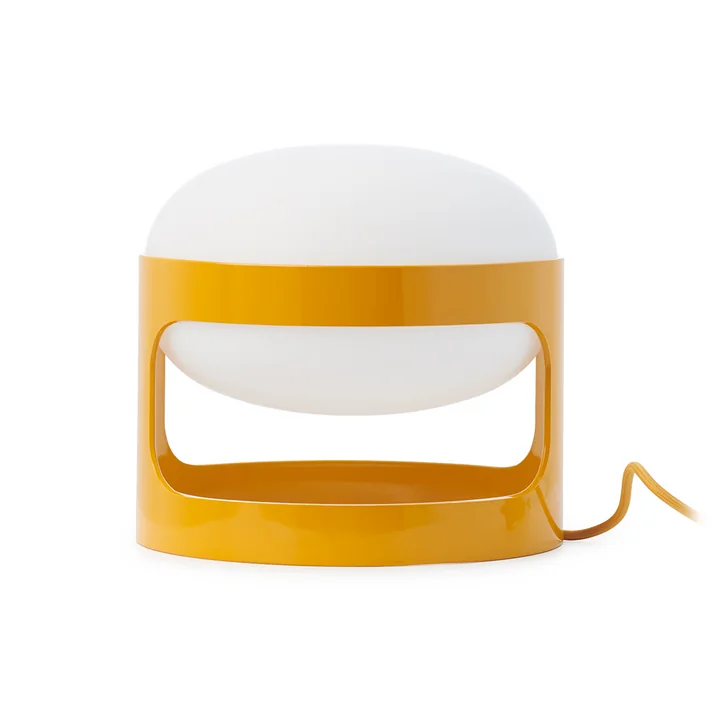 Kartell - KD28 table lamp, mustard yellow