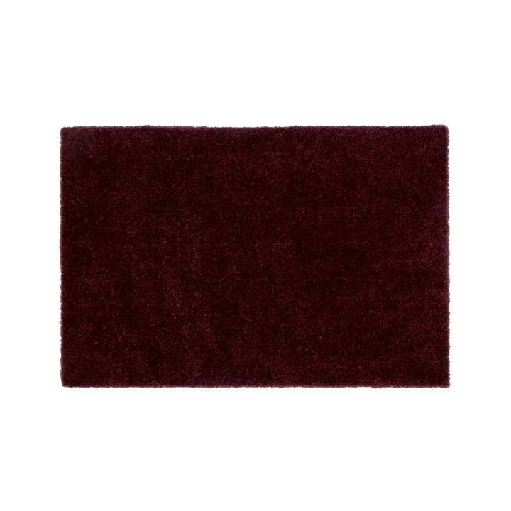 tica copenhagen - Doormat, 40 x 60 cm, Unicolor bordeaux