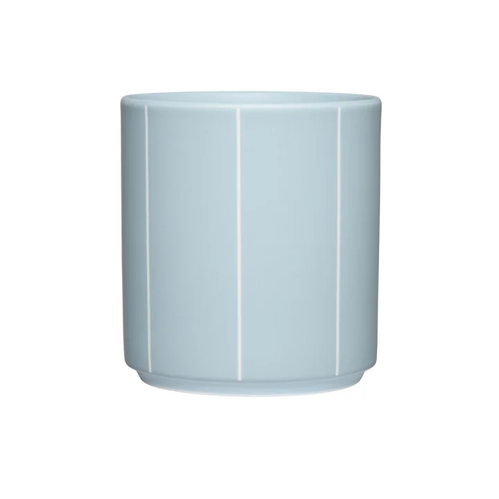 Design Letters - Nordic Pyjamas Porcelain mug, blue stripe