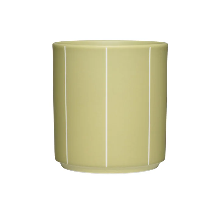 Design Letters - Nordic Pyjamas Porcelain mug, green stripe