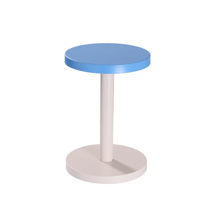Design Letters - Trisse 3-in-1 side table, S, pastel beige / sky blue
