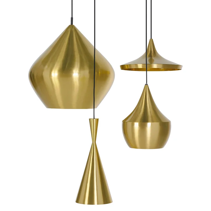 Tom Dixon Beat pendant light brass situation