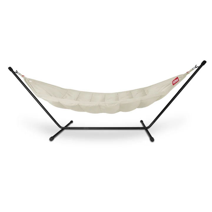 Fatboy - Headdemock Hammock Deluxe with frame, cream, cushion and cover
