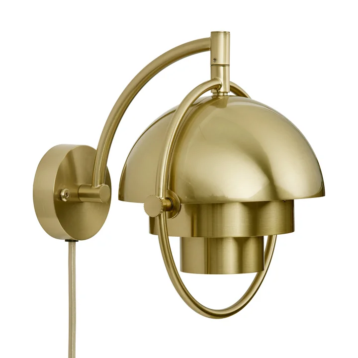 Gubi - Multi-Lite Wall light, brass