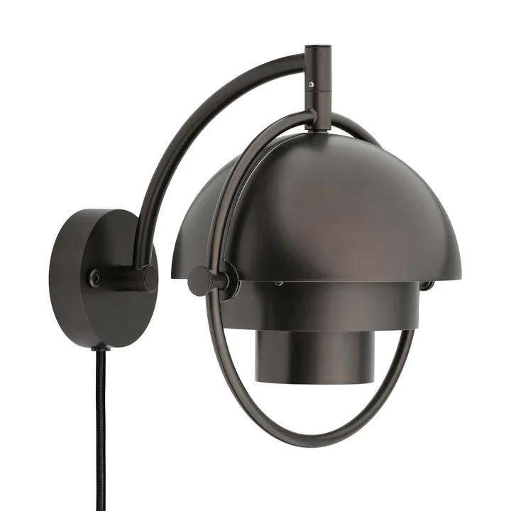 Gubi - Multi-Lite Wall light, black brass