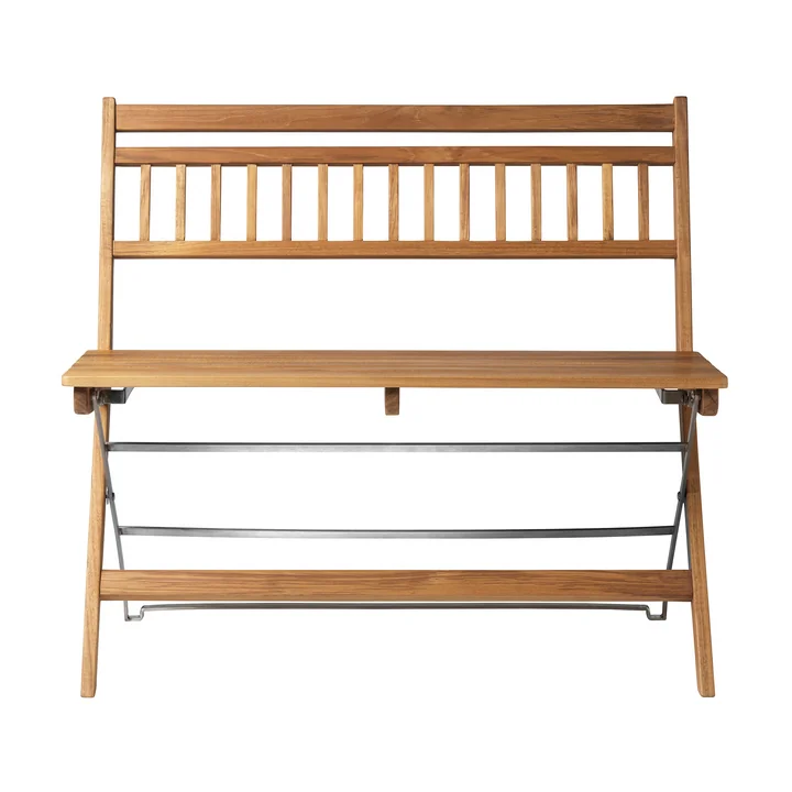 FDB Møbler - Lilleø M24 Garden bench, natural oiled teak