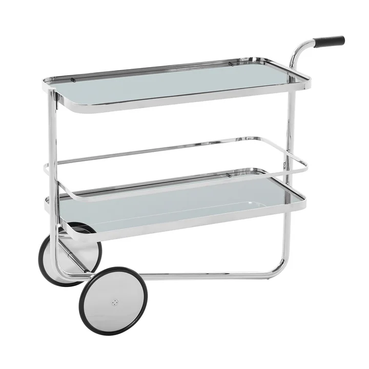 Thonet - S 179 Serving trolley, chrome / gray